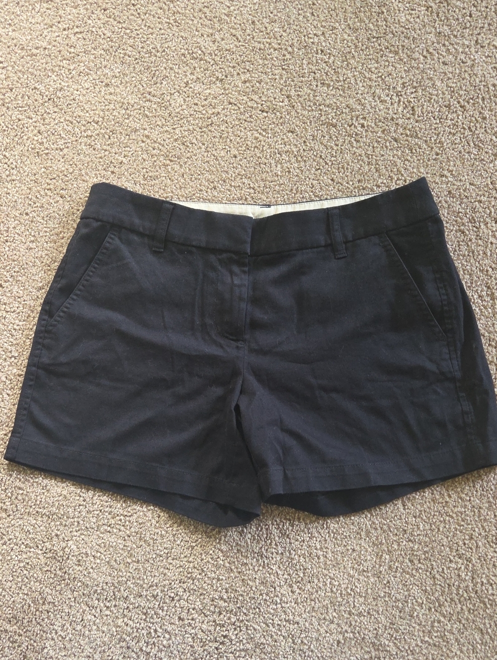 J. Crew Black Women's Tailored  Shorts Size 6